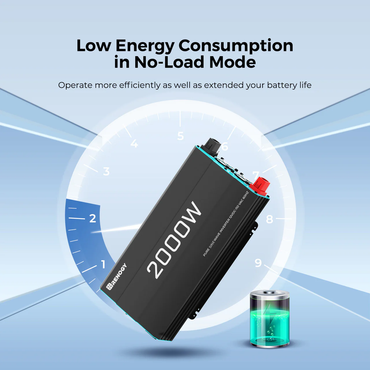 1,28kWh Caravan Power System | 2000W Inverter, 100Ah Lithium Battery - Image 10