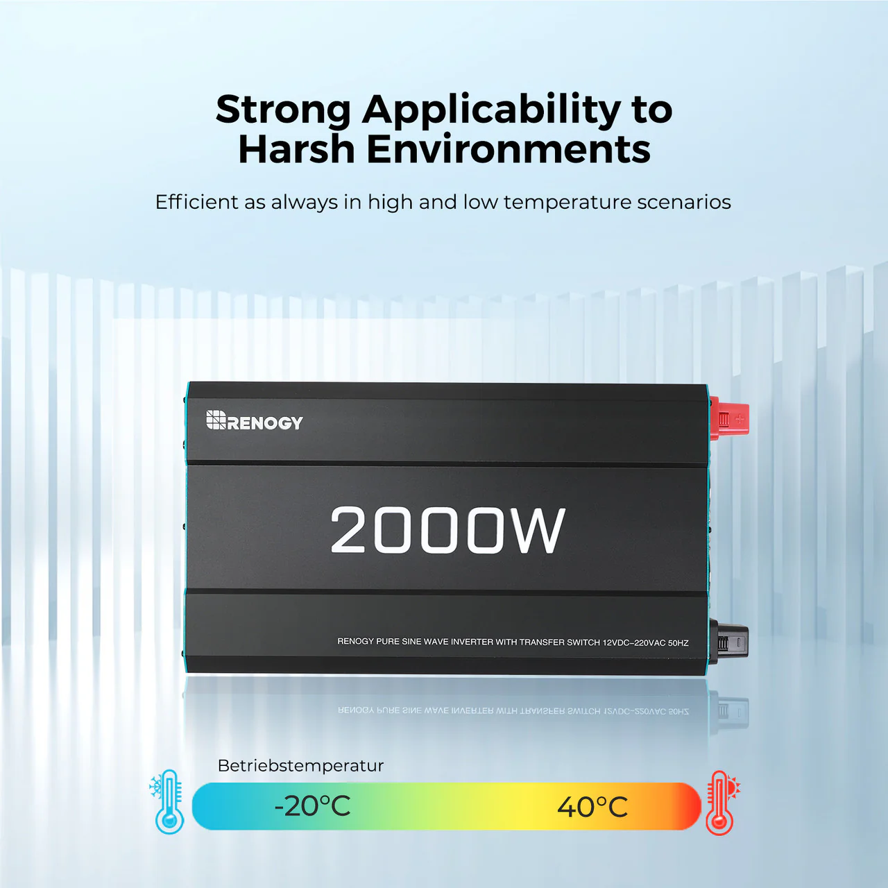 1,28kWh Caravan Power System | 2000W Inverter, 100Ah Lithium Battery - Image 8