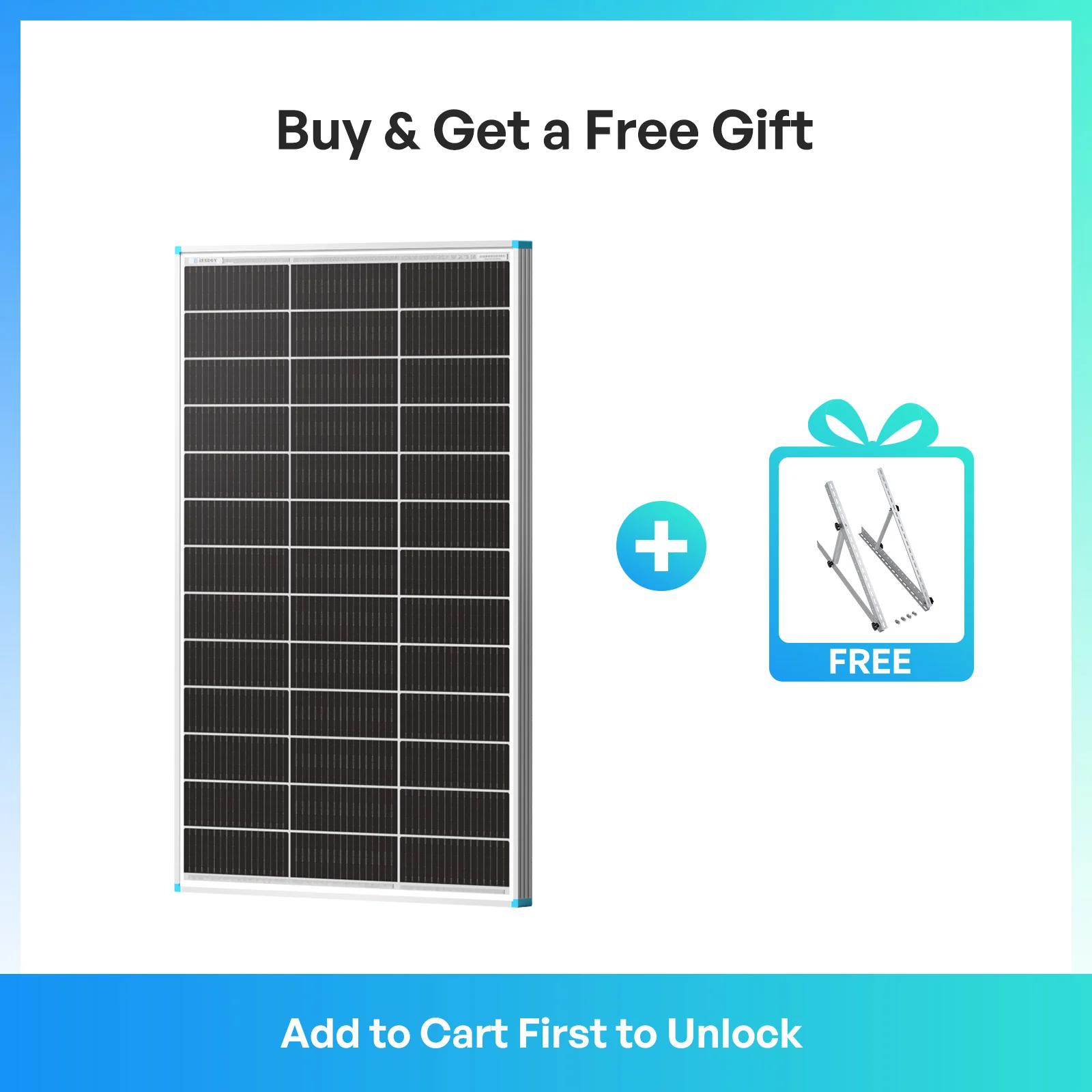 100W N-Type Bifacial Solar Panel