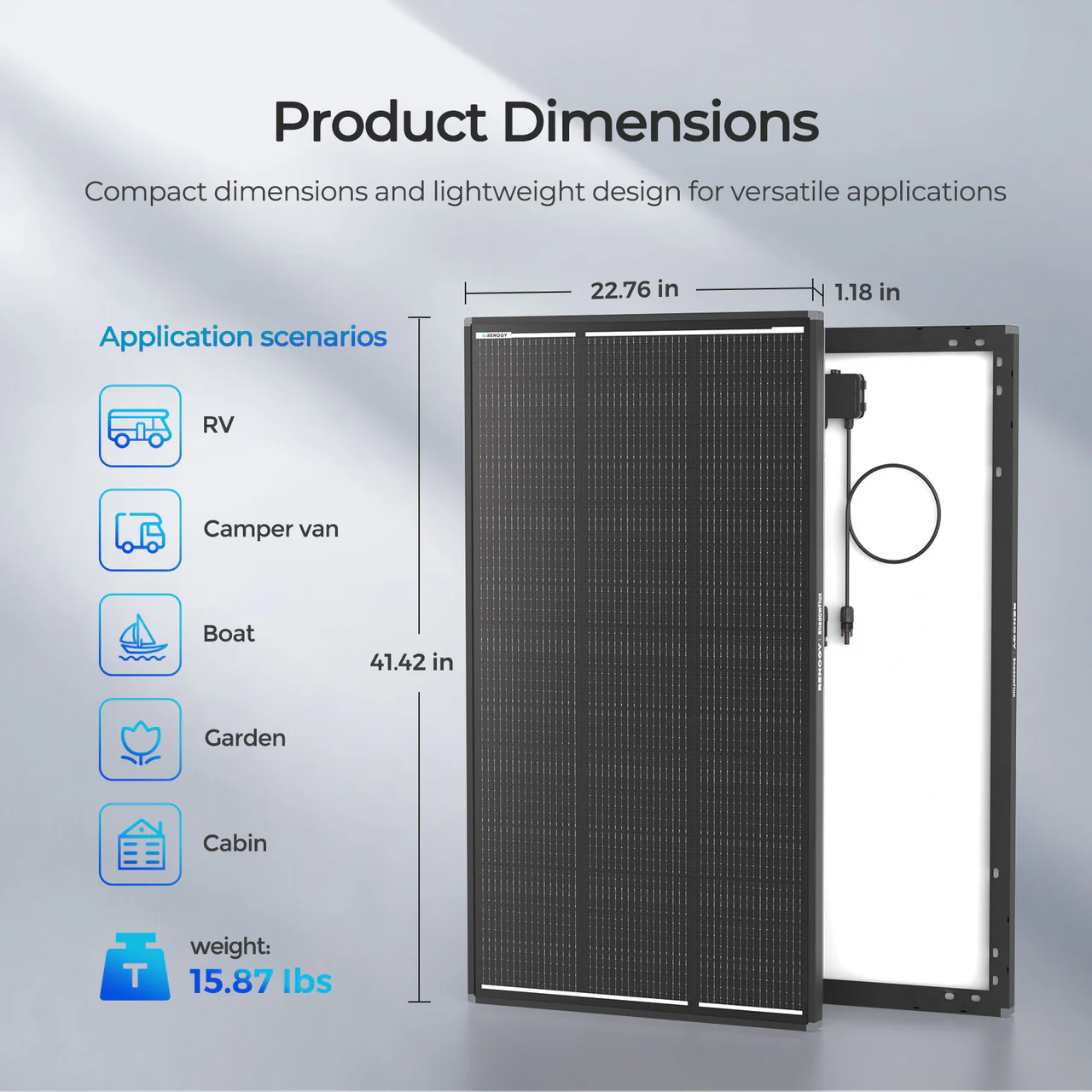 ShadowFlux 12V 120W Anti-Shading Solar Panel - Image 7