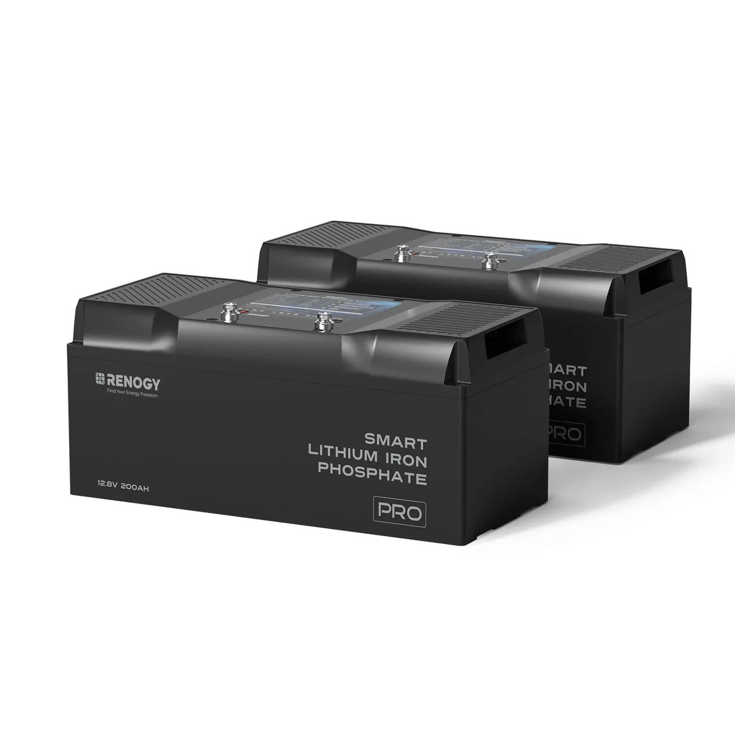 12V 200Ah Pro Smart Lithium LiFePO4 Battery w/ Bluetooth & Self-heating Function - Image 8