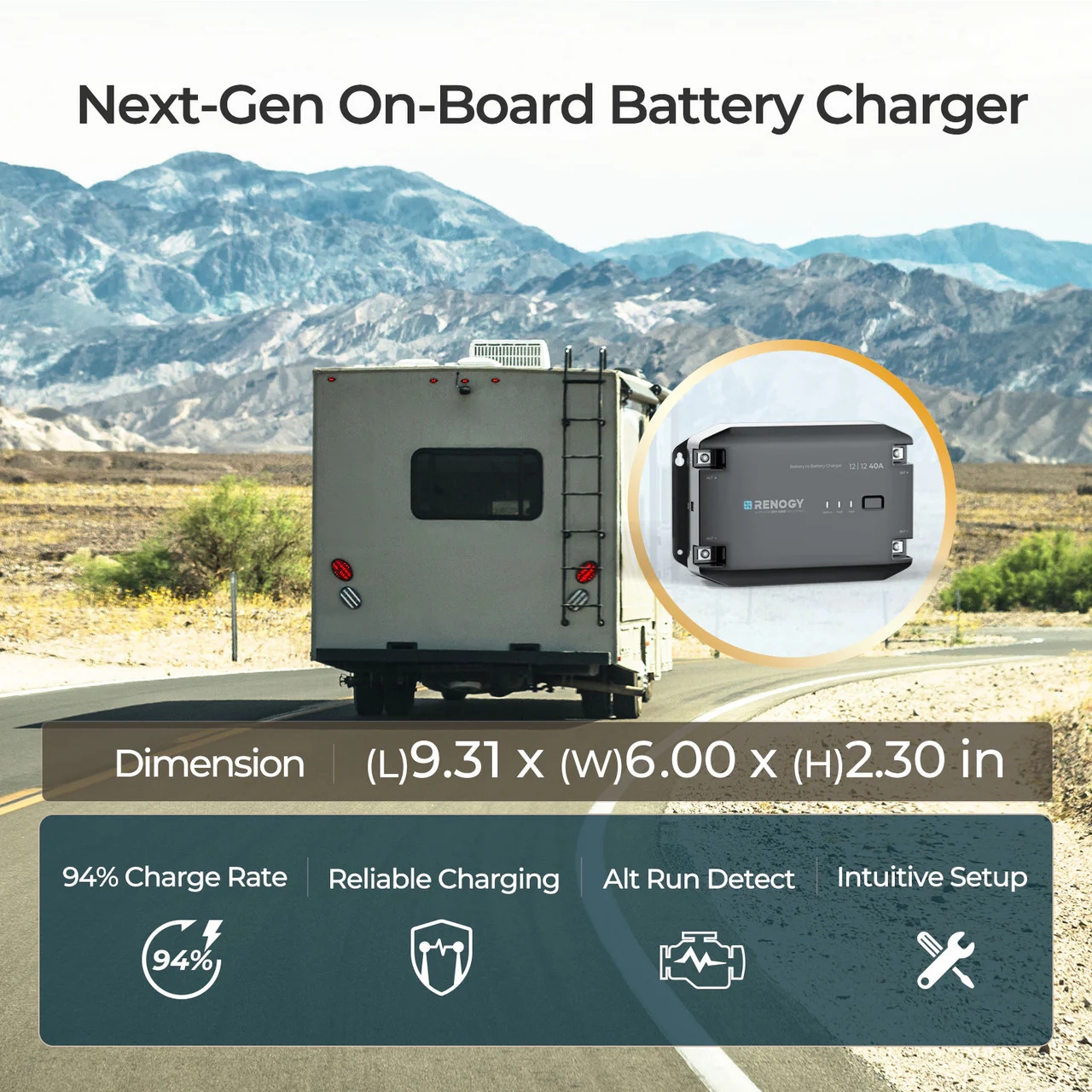 12V 40A DC-DC Battery Charger - Image 9