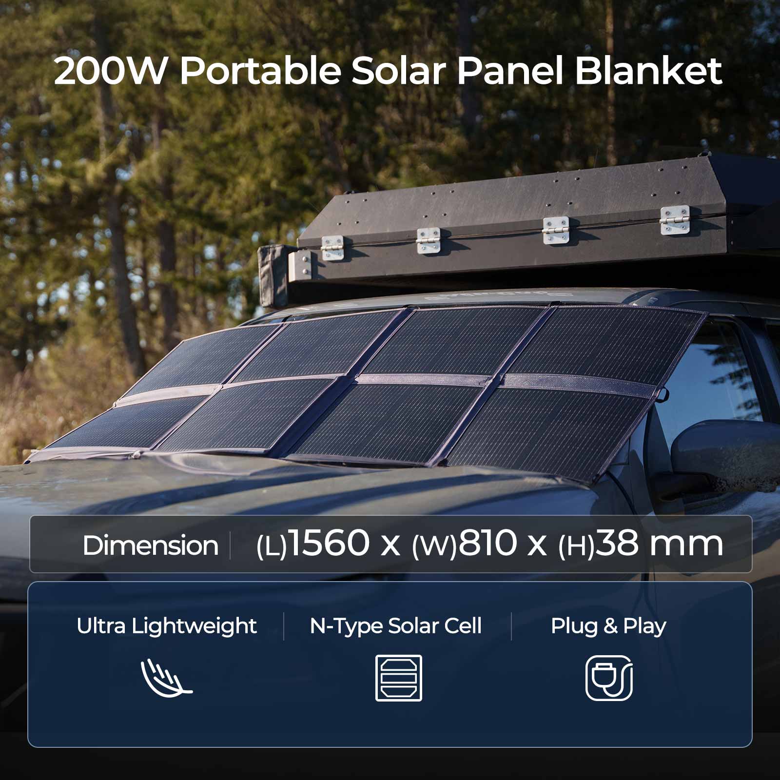 200W Solar Panel Blanket - Image 9
