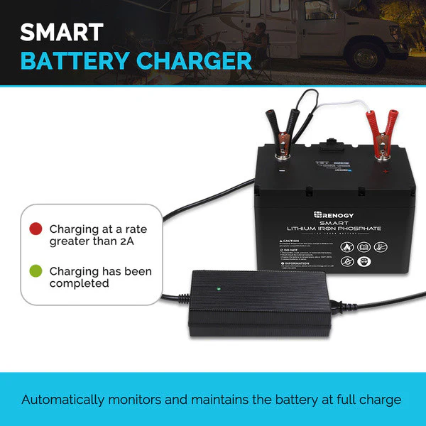 Member Price 20A 240V AC to DC Lithium Iron Phosphate Battery Charger - Image 3