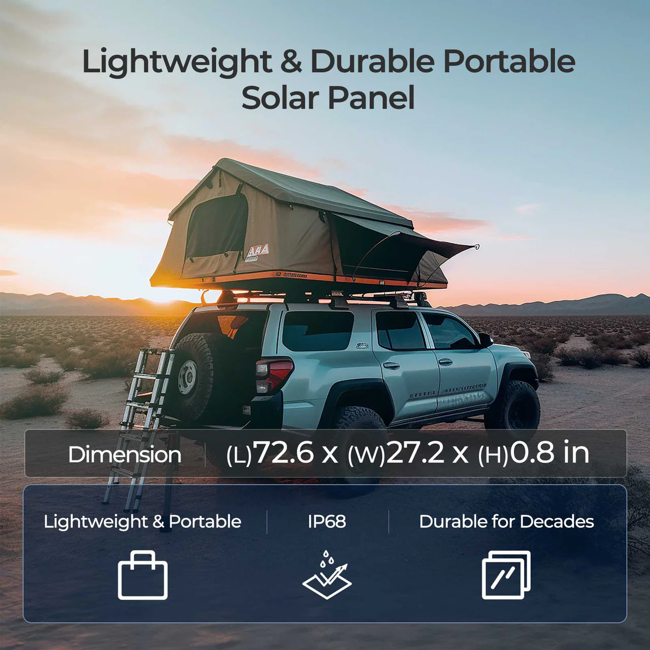 220W Lightweight Portable Solar Suitcase - Image 3