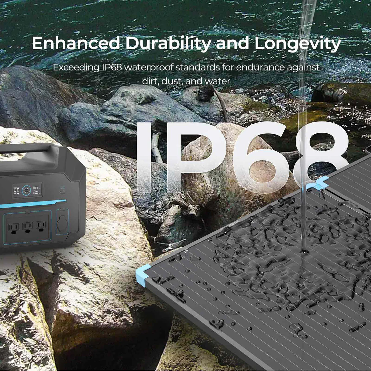 220W Lightweight Portable Solar Suitcase - Image 7
