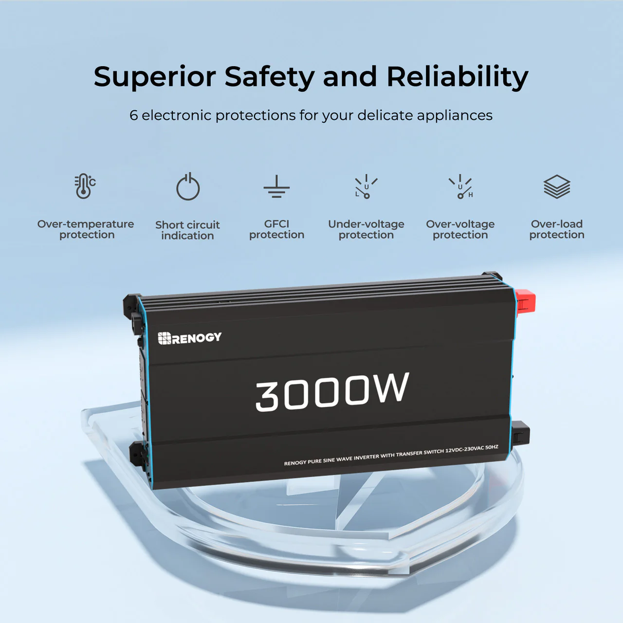 7,68Kwh Off-Grid Power System | 3000W Inverter, 300Ah Lithium Battery x2 - Image 10