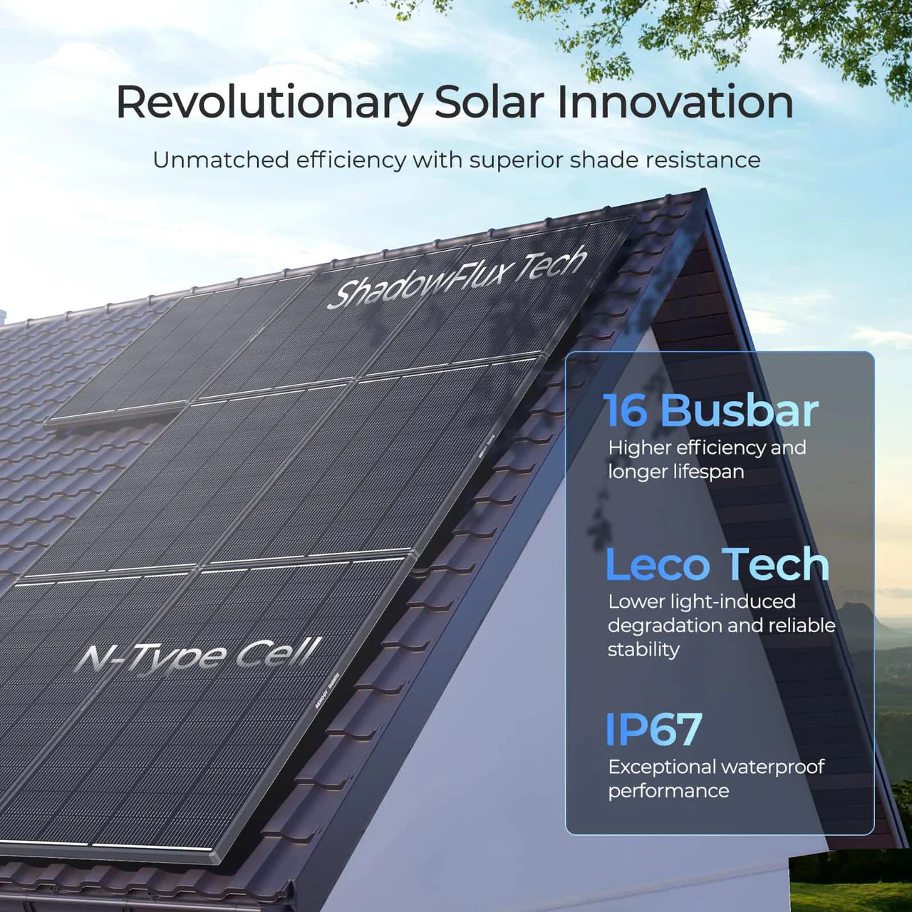 ShadowFlux 12V 200W Anti-Shading Solar Panel - Image 5