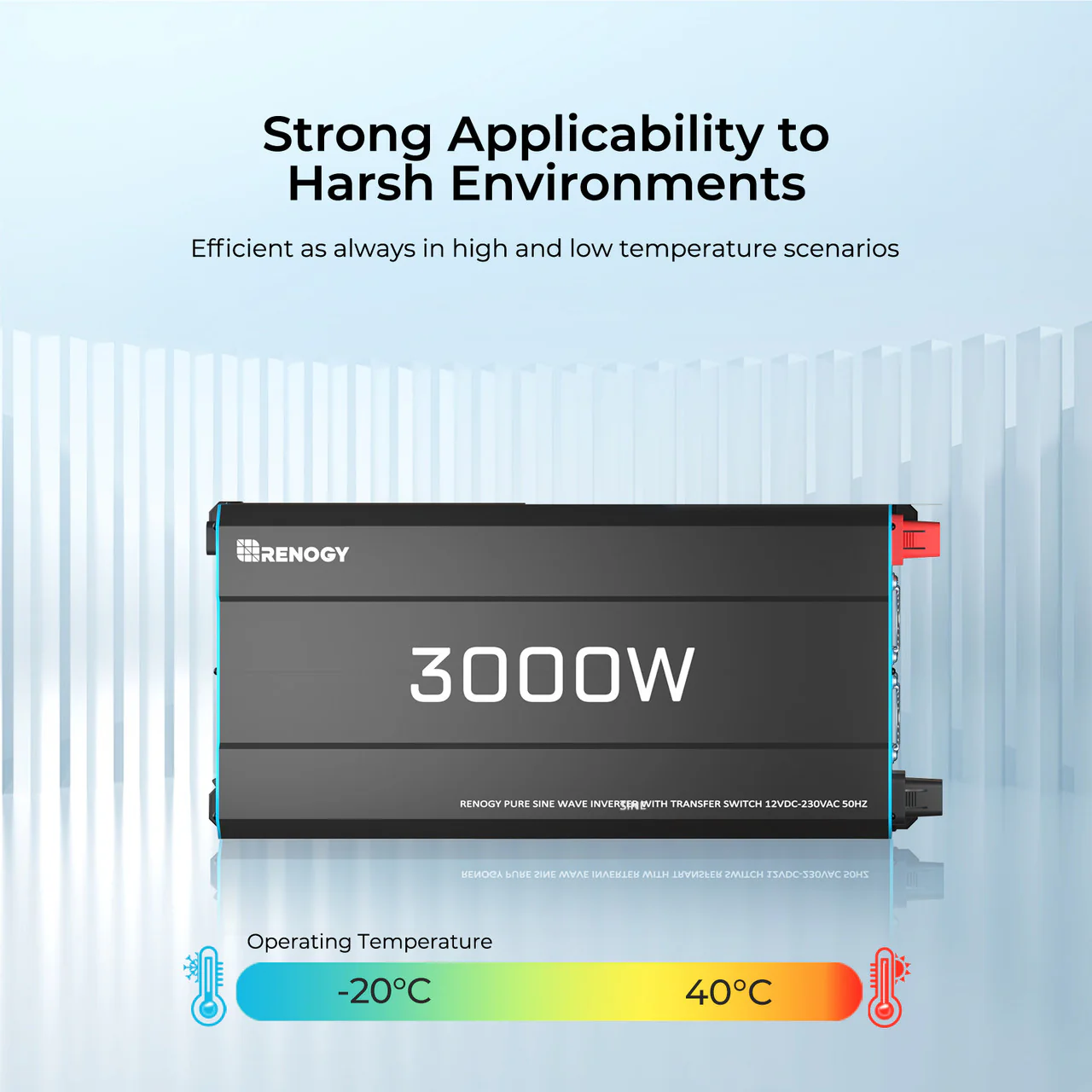 5,12kWh Caravan Power System | 3000W Inverter (EU Plug, 2-Pin), 200Ah Lithium Battery x2 - Image 16