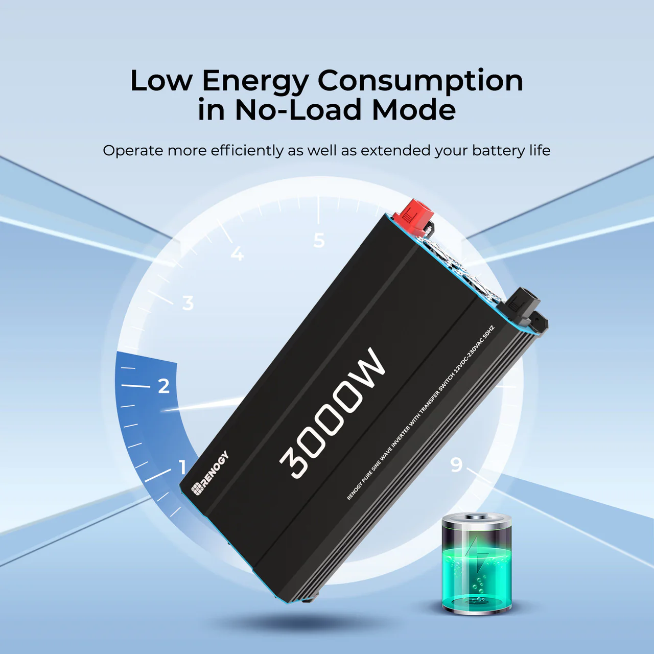 7,68Kwh Off-Grid Power System | 3000W Inverter, 300Ah Lithium Battery x2 - Image 9