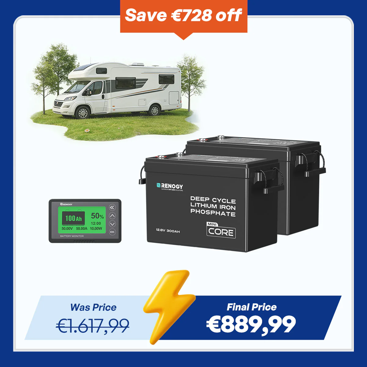 Core Mini - 12V 300Ah LiFePO4 Battery w/ Low-Temperature Protection - Image 17
