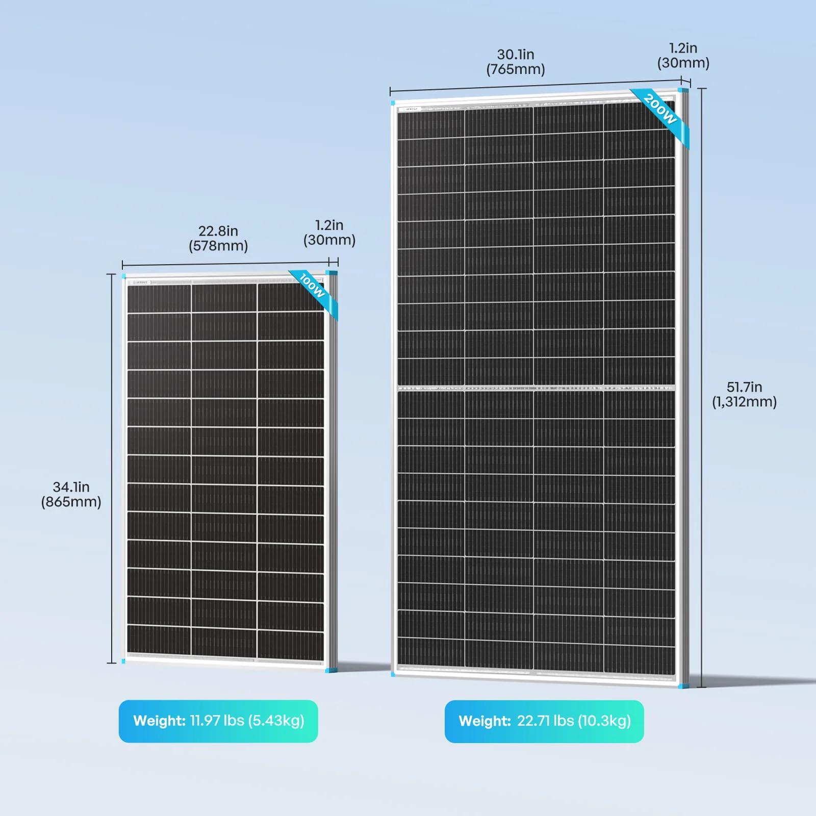 200W N-Type Bifacial Solar Panel - Image 13