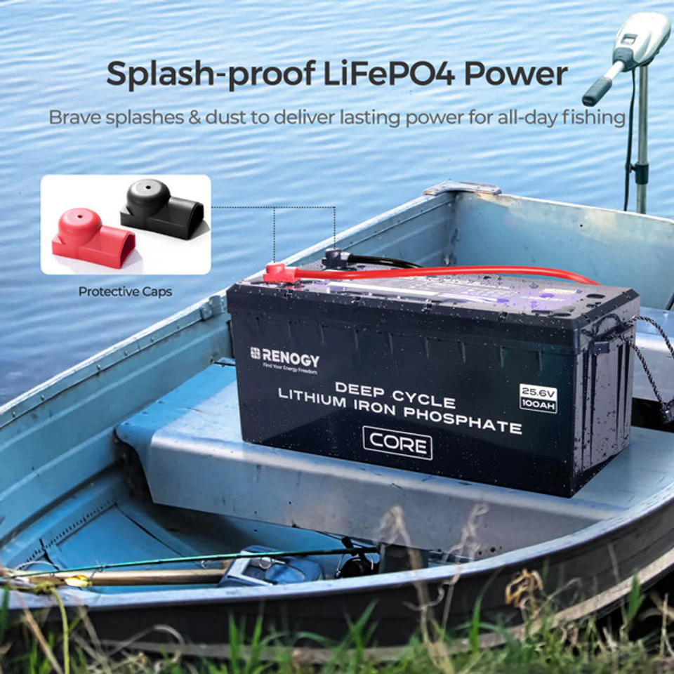 Open Box - 24V 100Ah lithium LiFePo4 battery with self-heating - Image 9