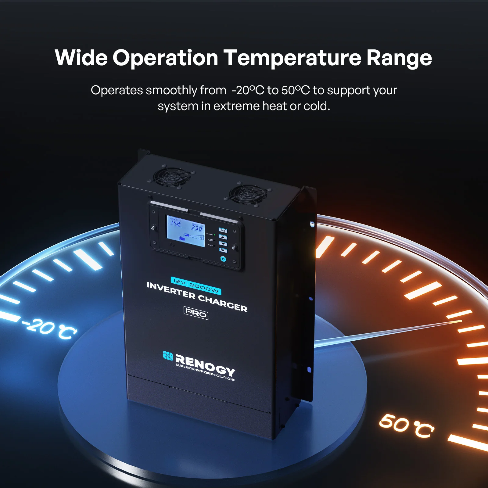 Pro 12V HF Inverter Charger 3000W / 2000W - Image 7