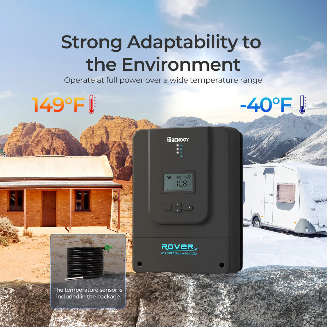 15,36Kwh Off-Grid Power System | 3000W Inverter, 4*300Ah Lithium Battery - Image 3