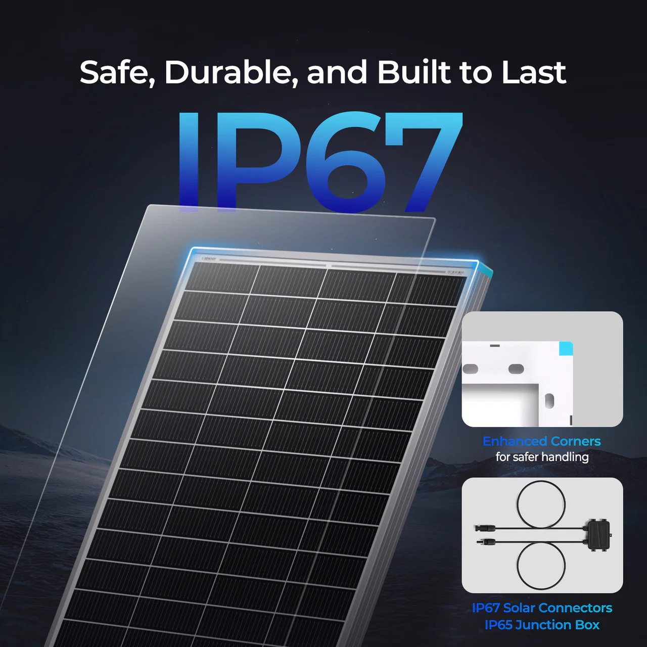 Renogy 16BB N-Type 175 Watt 12V Solar Panel - Image 8