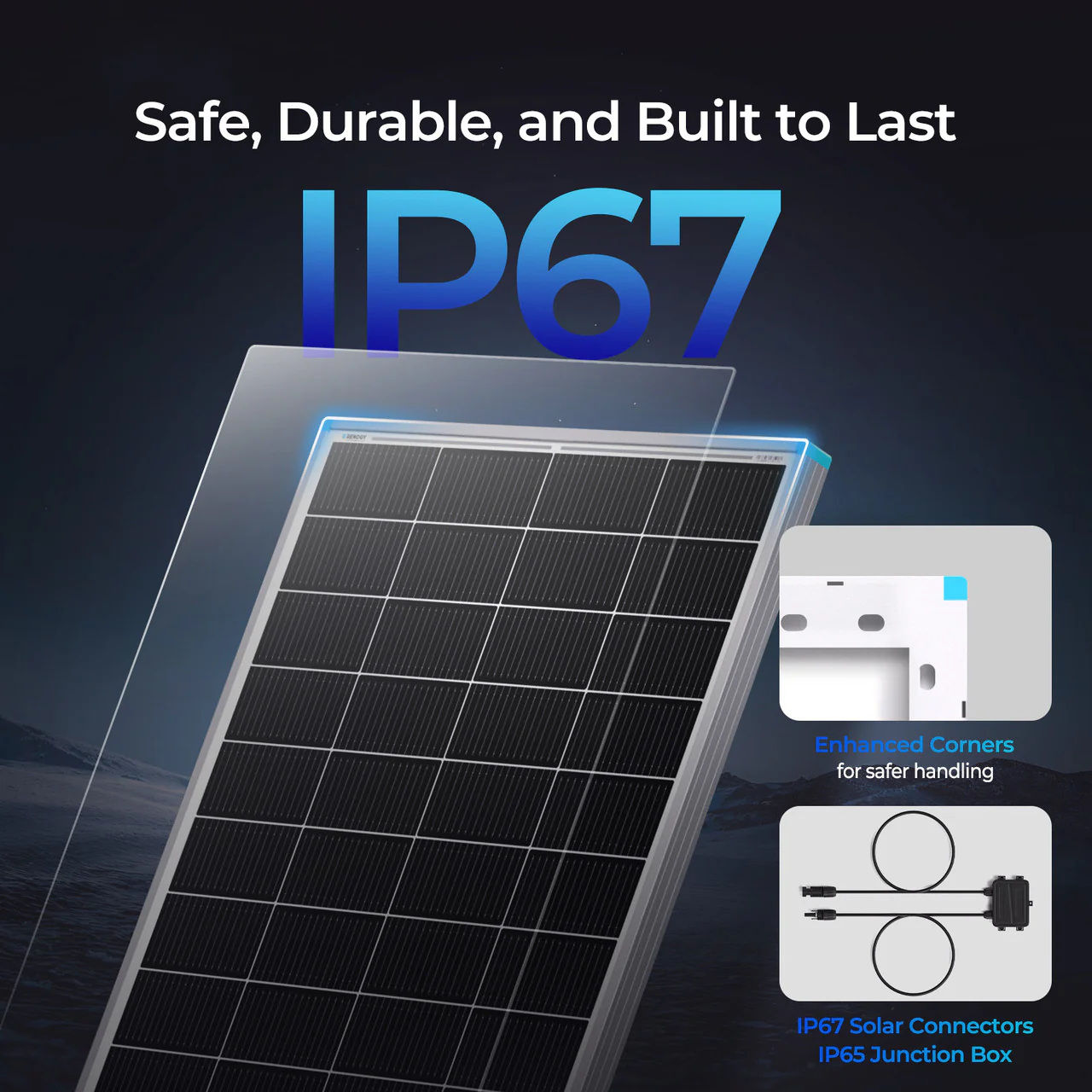N-Type 16BB Rigid Solar Panel 200W - Image 9