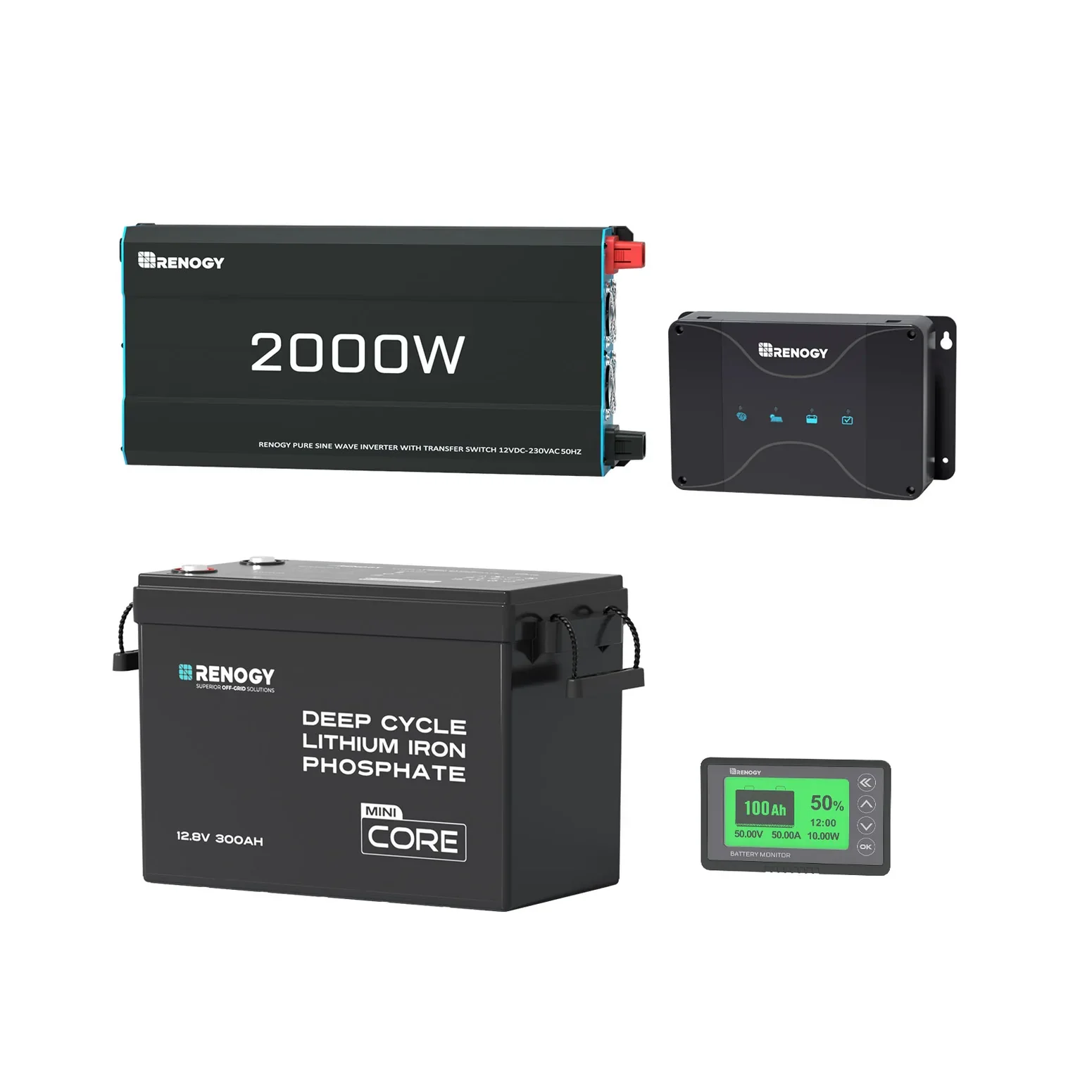 3,84Kwh Caravan Power System| 2000W Inverter, 50A Battery Charger - Image 4