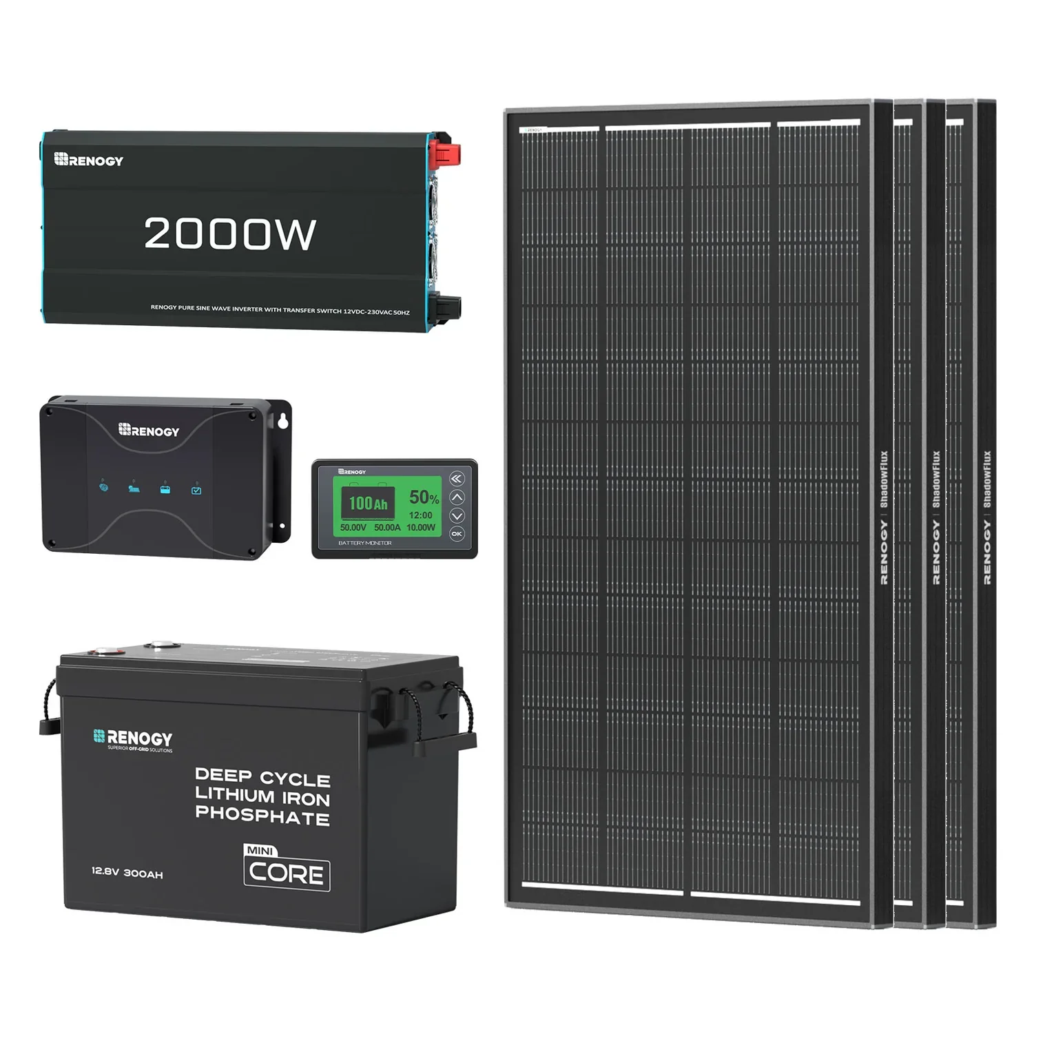3,84Kwh Caravan Power System| 2000W Inverter, 50A Battery Charger - Image 9