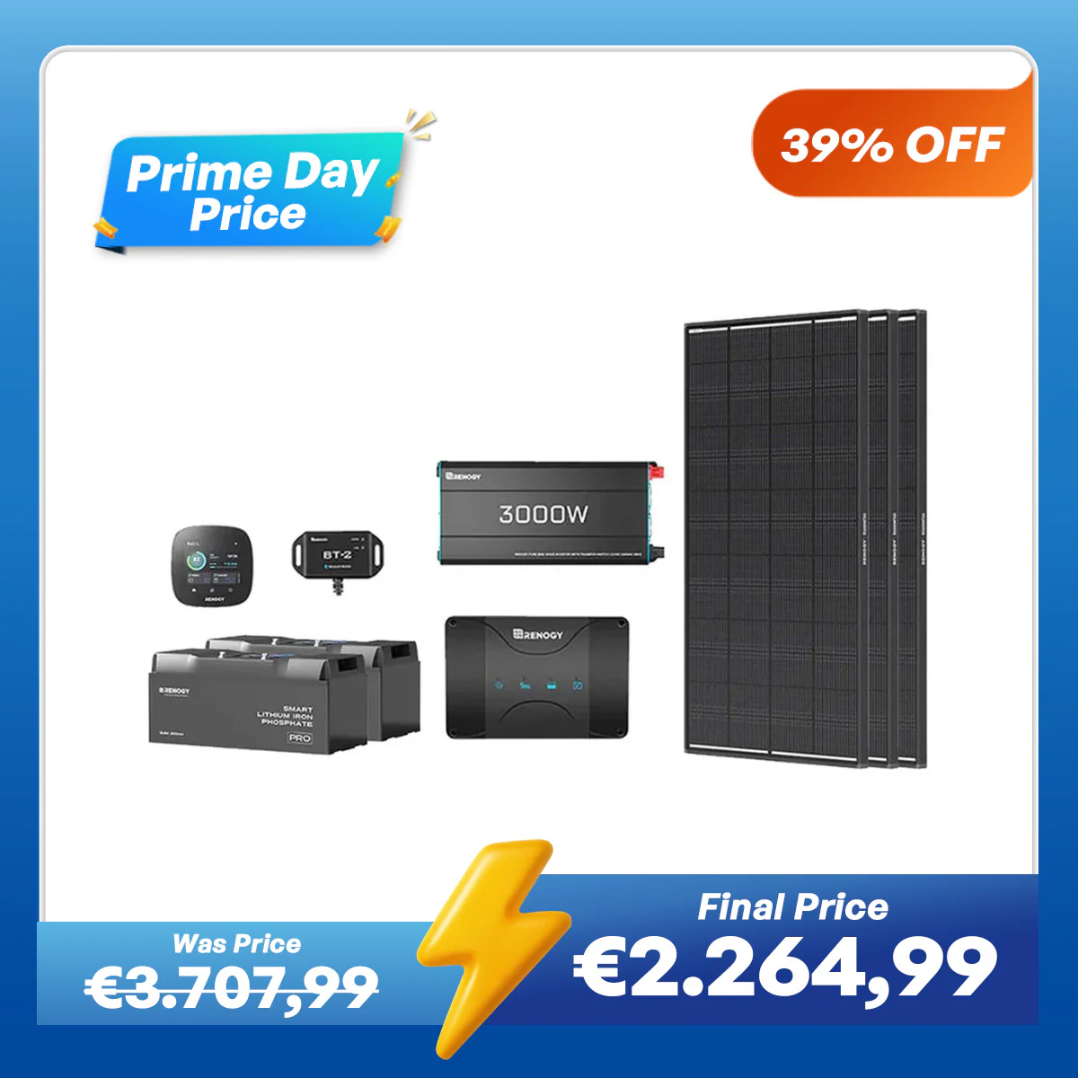 5,12Kwh Caravan Power System | 3000W inverter, 50A Battery Charger - Image 13