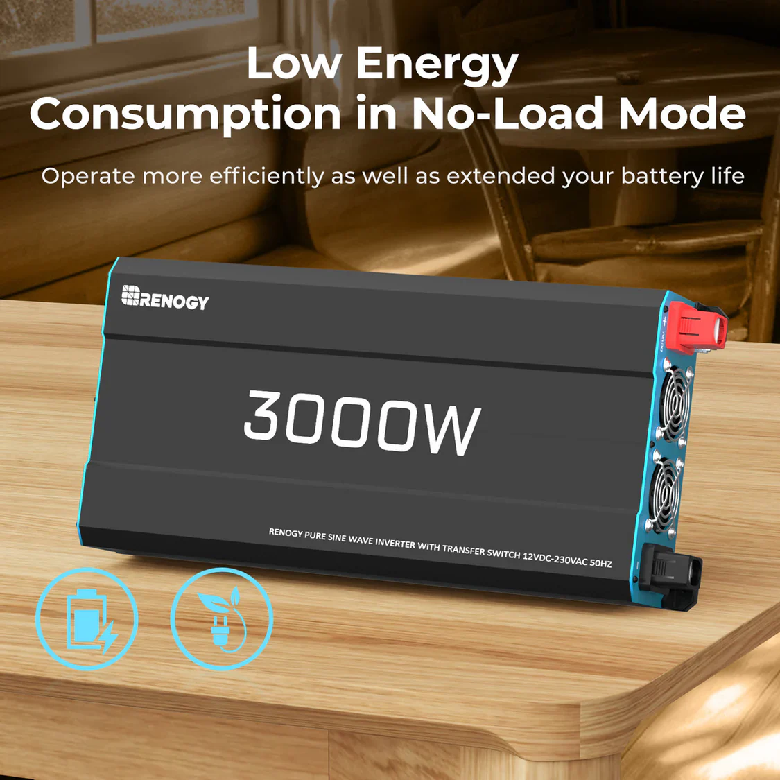 5,12Kwh Caravan Power System | 3000W inverter, 50A Battery Charger - Image 3