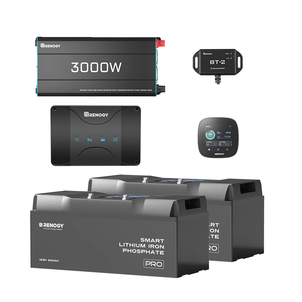5,12Kwh Caravan Power System | 3000W inverter, 50A Battery Charger - Image 9