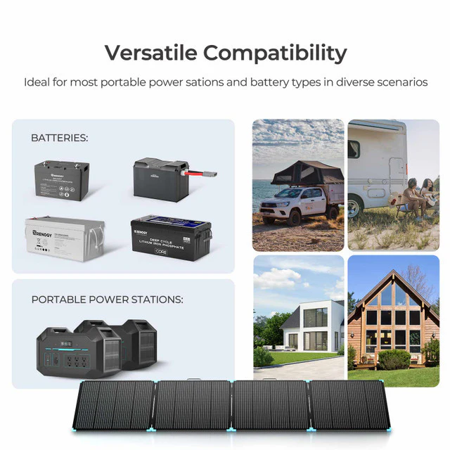 12V Portable Solar Suitcase Lightweight 400W - Image 9