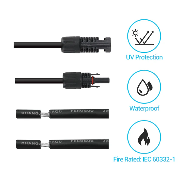 Solar Adaptor Kit Between Solar Panel And Charge Controller (One Pair) - Image 4
