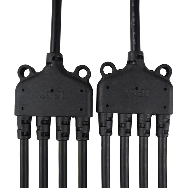 4 to 1 Solar Y Branch Connectors MFFFF + FMMMM Pair - Image 6
