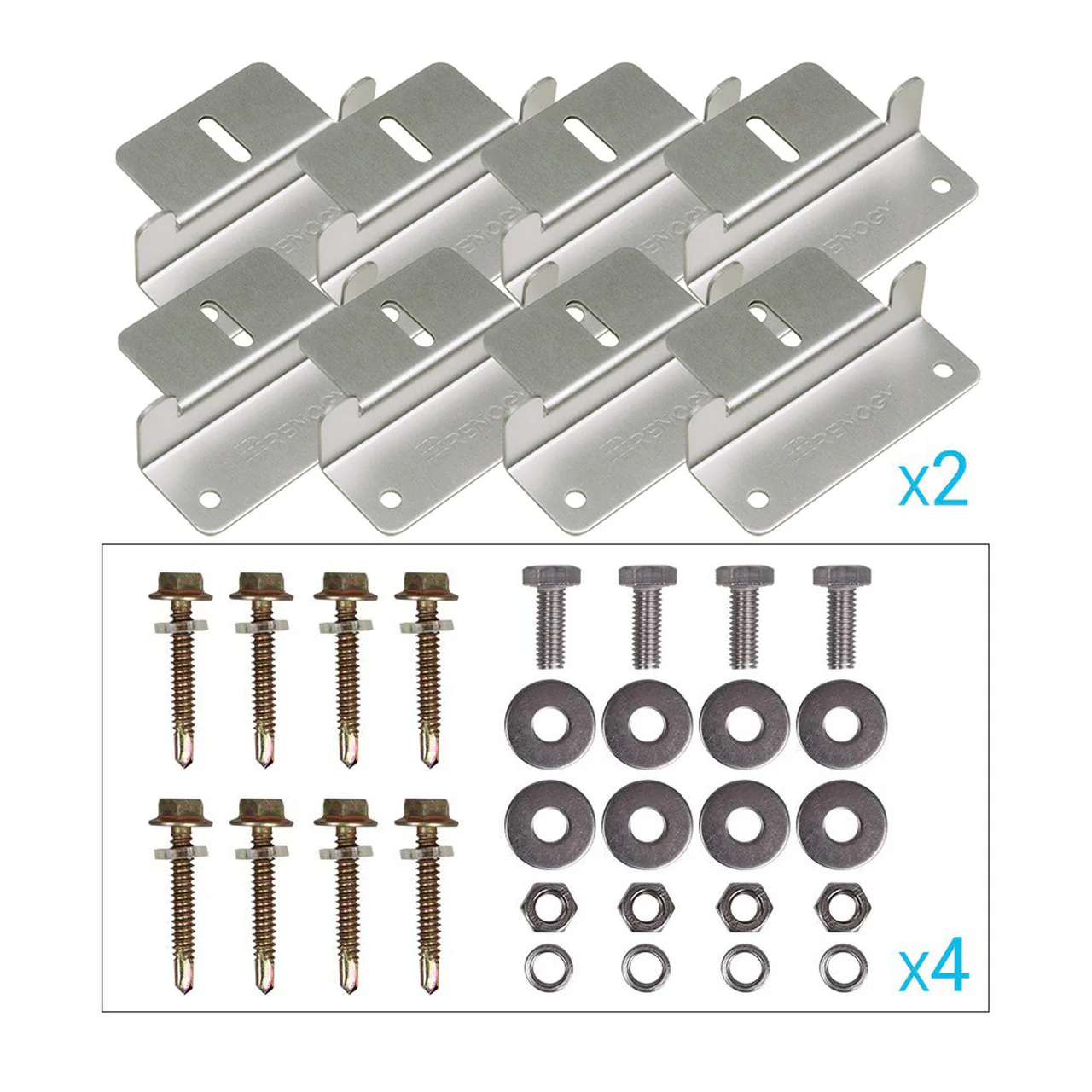 Solar Panel Mounting Z Bracket Set of 4 - Image 3