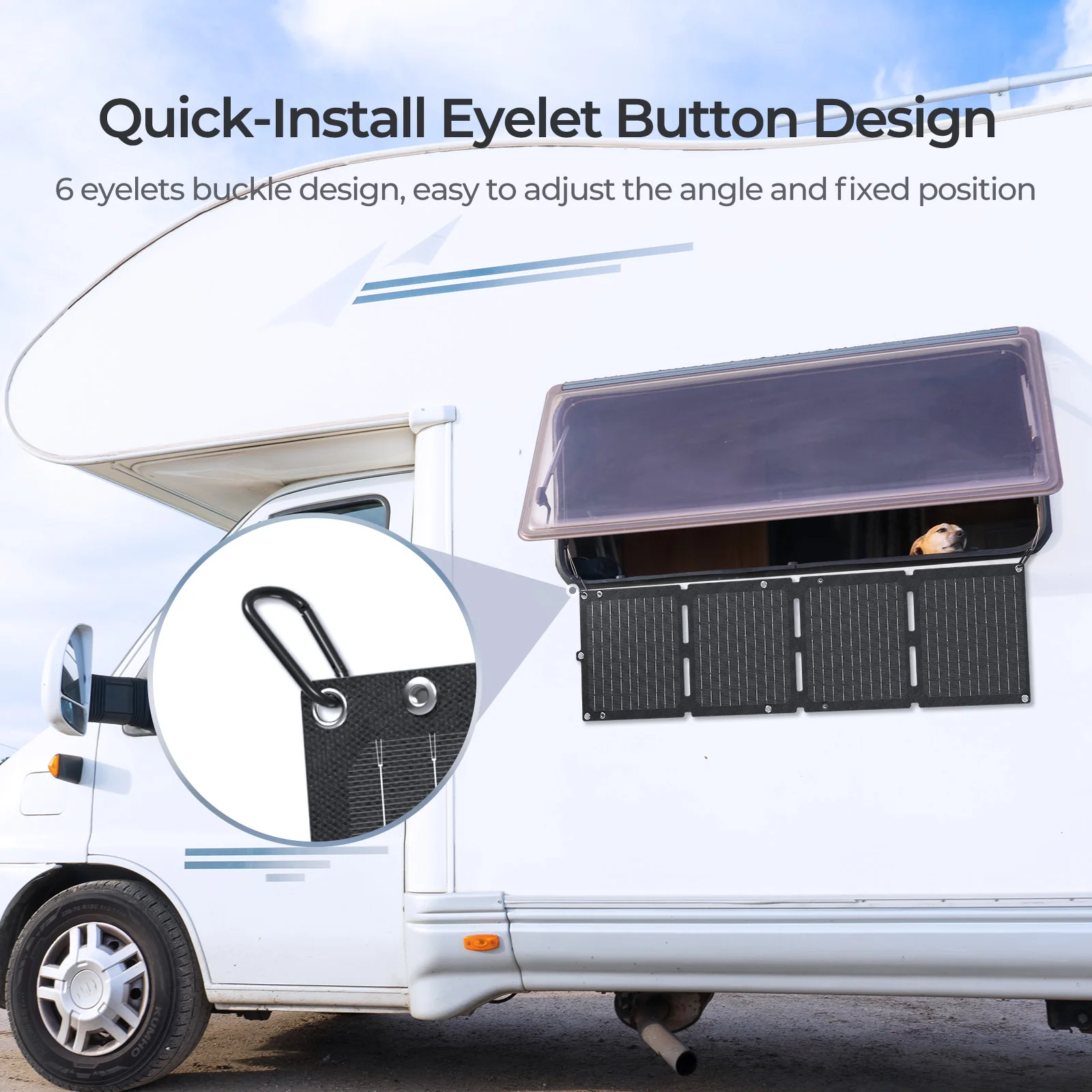 E.FLEX-SE 30W PRO Portable Solar Panel - Image 3