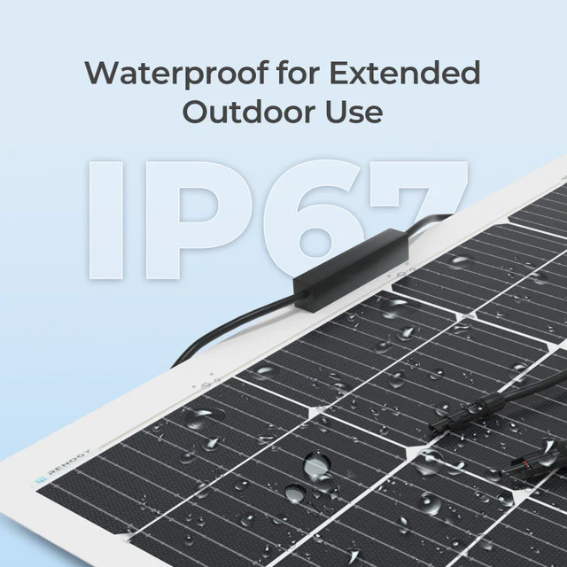 200 Watt 12 Volt Flexible Monocrystalline Solar Panel - Image 7